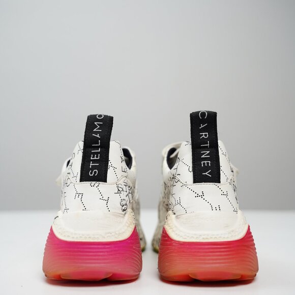 Stella Mccartney Graffiti Rainbow Vegan Leather Sneakers - Picture 5 of 6